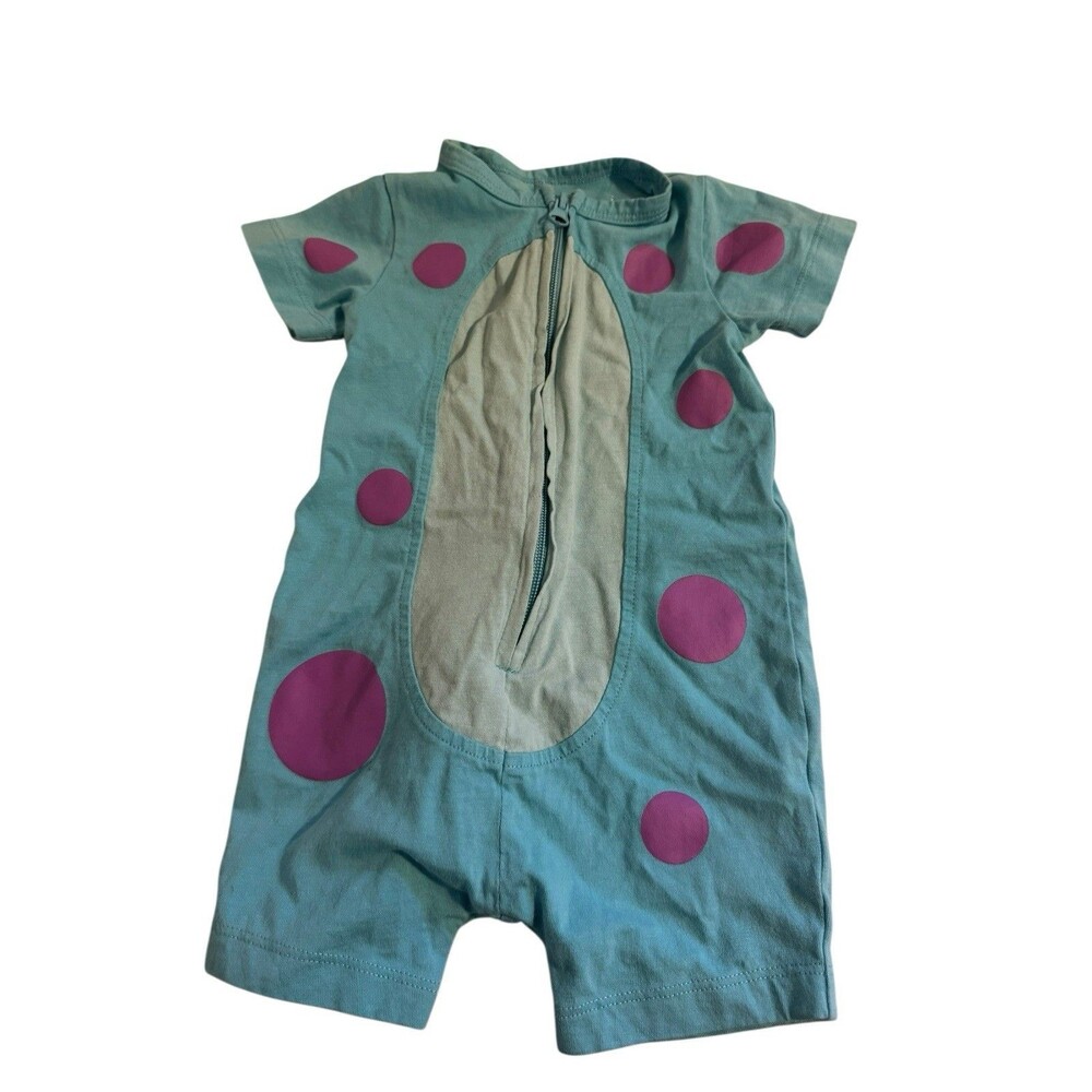 Disney Monsters Inc Sculley Bodysuit Size 12 Months Halloween Baby One Piece